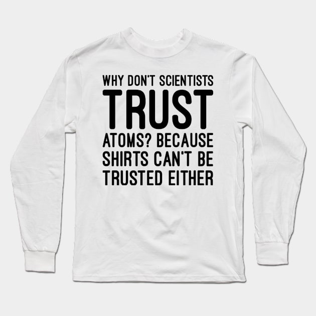 Atoms Long Sleeve T-Shirt by NomiCrafts